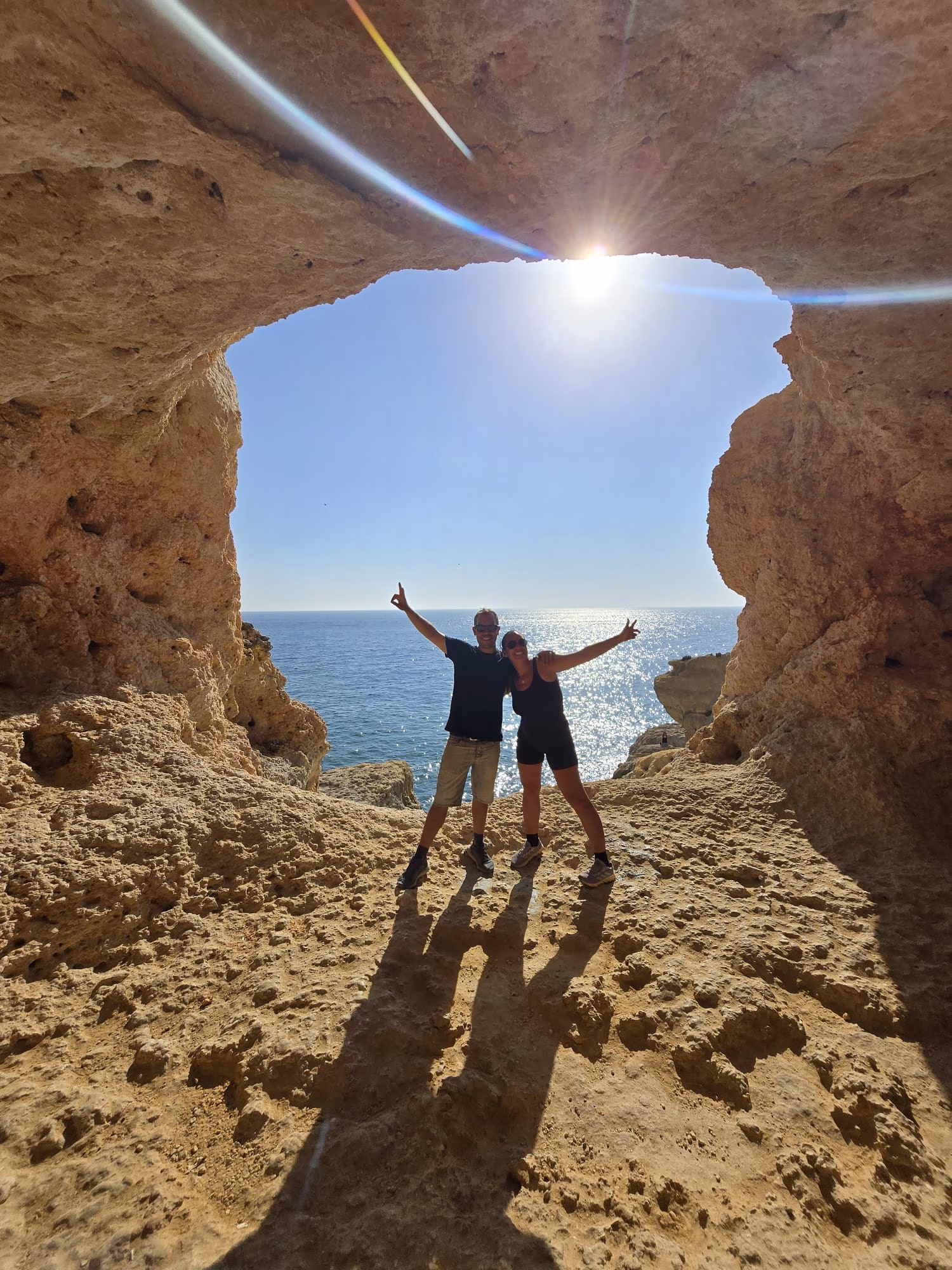 Travellers sharing a moment with their local guide on a Choose Your Route tour